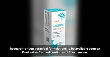 Carmed Pharmaceuticals Expands U.S. Distribution with Upcoming Launch on OneLavi