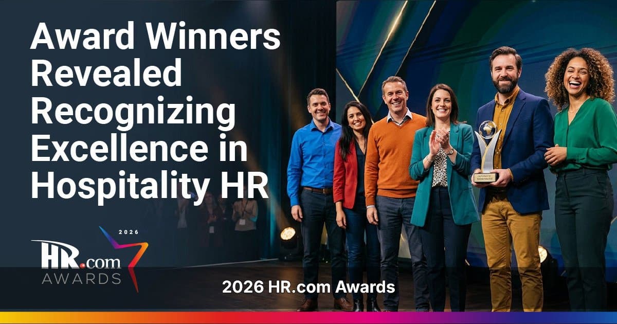 banner image for: 2026 HR in Hospitality Award Winners Announced