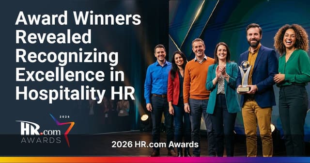 2026 HR in Hospitality Award Winners Announced