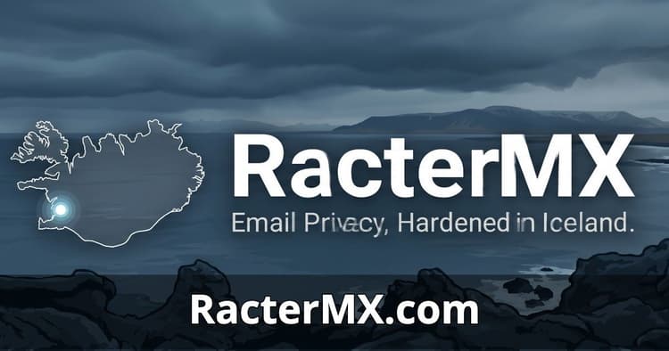 banner image for: Introducing RacterMX: Privacy-First Email Forwarding, Hosted in Iceland