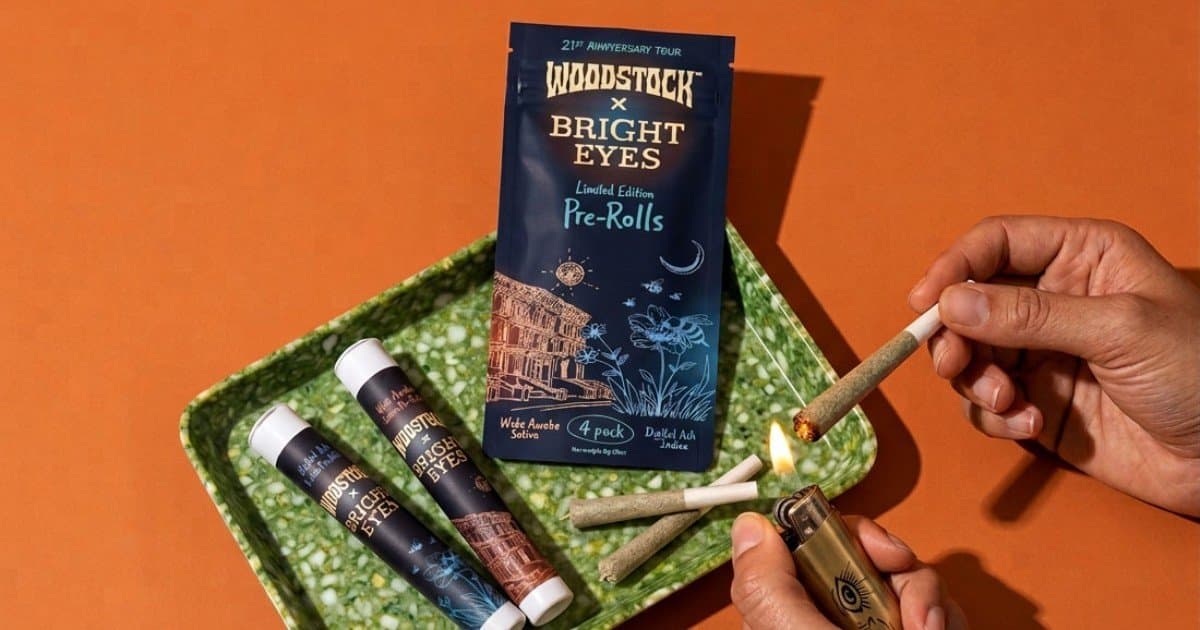 Woodstock™ and Bright Eyes Launch Pre-Roll Collaboration Celebrating '21st Anniversary' Shows