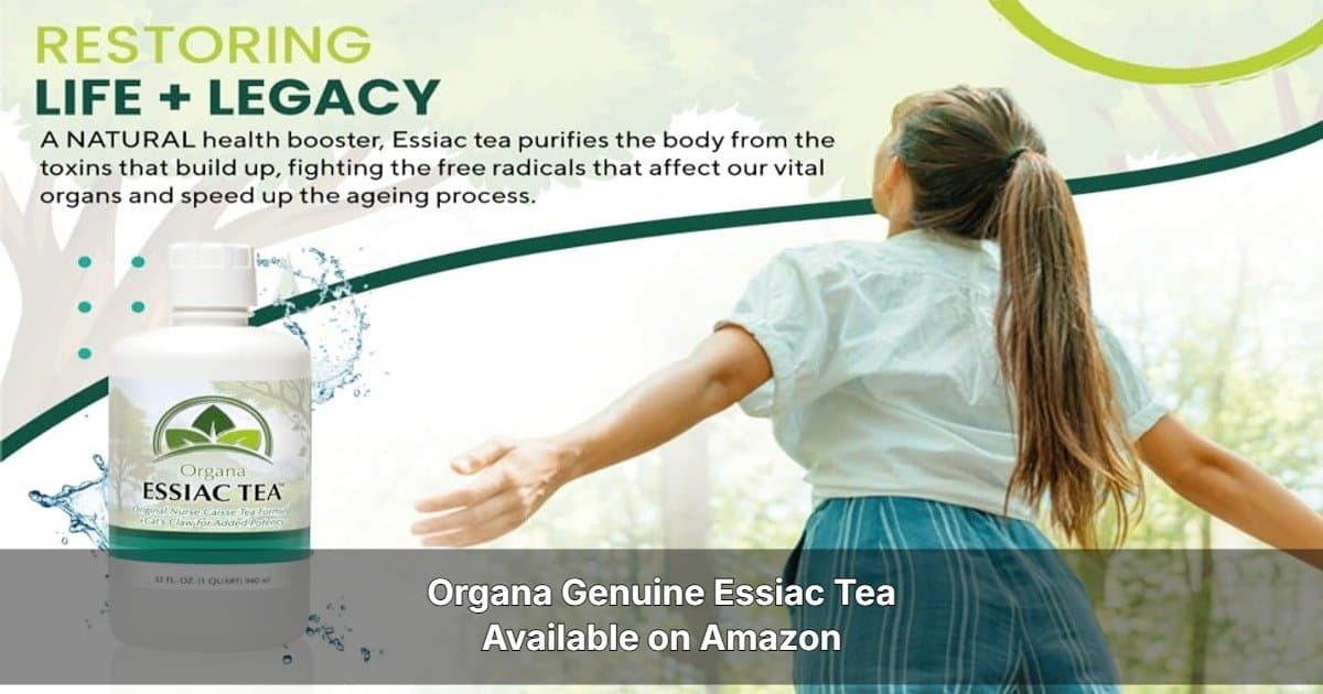 ORGANA Essiac Tea Earns Strong Amazon Reviews for Quality and Herbal Tradition