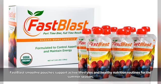 FastBlast: Simple Nutrition Solutions to Support Getting in Shape for Spring and Summer