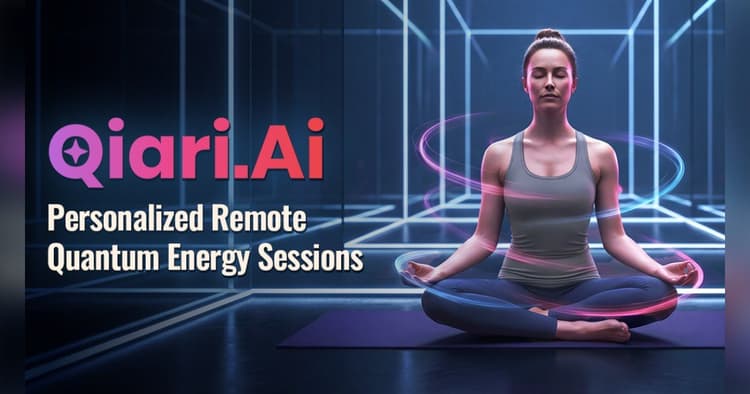 banner image for: Qiari.ai Launches Personalized Remote Quantum Energy Sessions for Mobile and Desktop