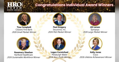HRO Today Announces 2026 CHRO Of The Year Award Winners