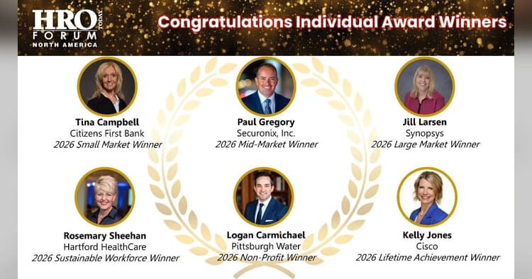 banner image for: HRO Today Announces 2026 CHRO Of The Year Award Winners