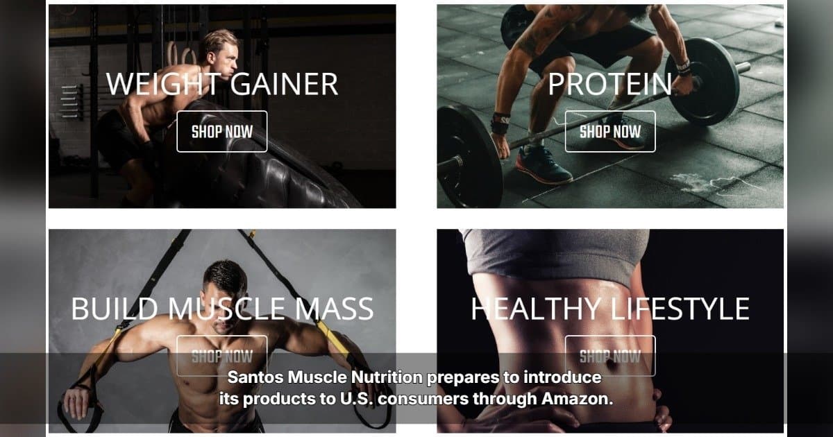banner image for: Santos Muscle Nutrition Highlights European Quality Standards Ahead of Amazon Launch