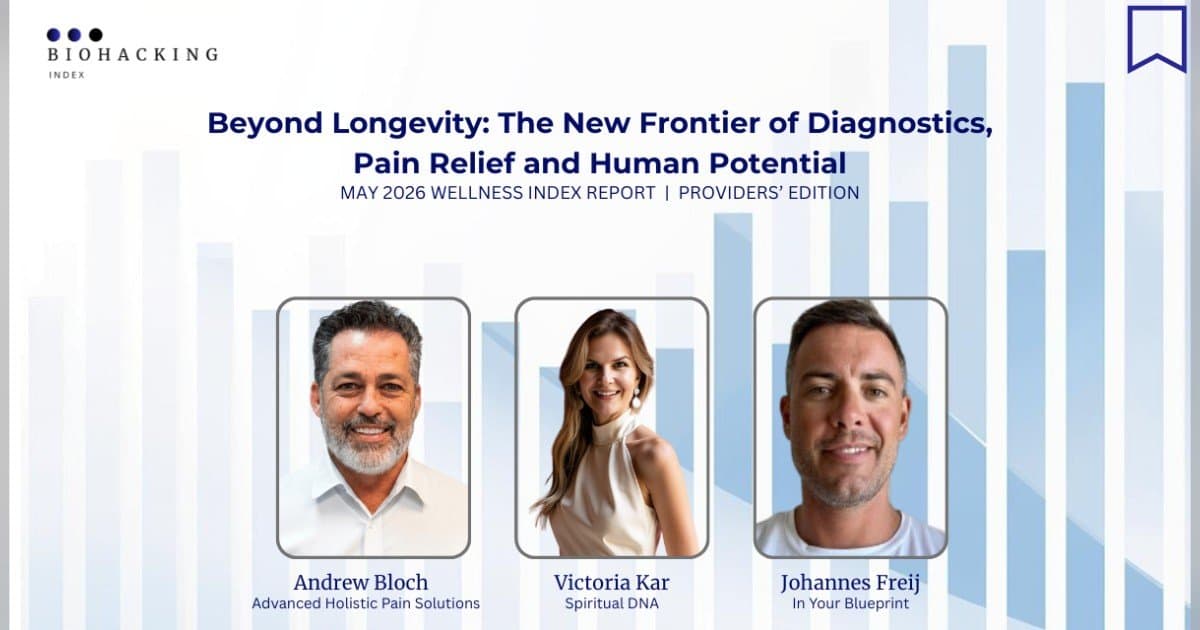 banner image for: Wellness Index Report Highlights Shift from Longevity to Root-Cause Health and Human Potential