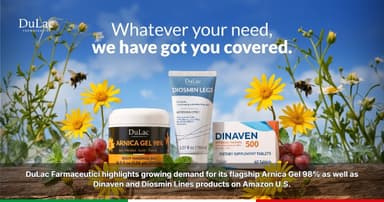 DuLac Farmaceutici Reports Strong Amazon Consumer Demand Ahead of Broader U.S. Expansion
