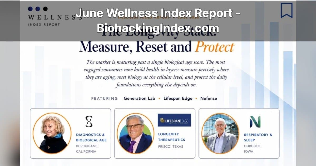 banner image for: June Wellness Index Report - The Longevity Stack: Measure, Reset and Protect