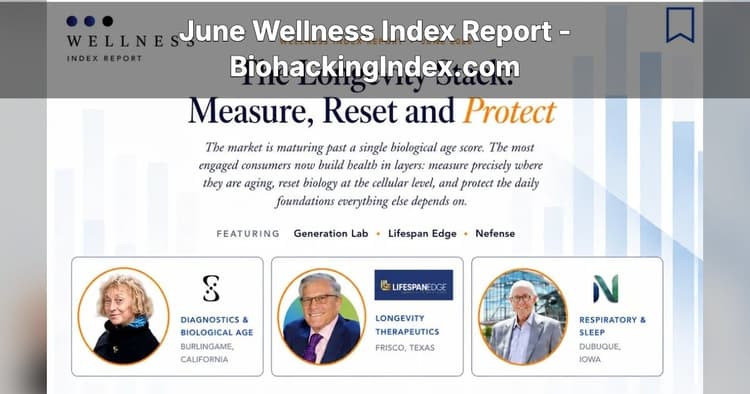 banner image for: June Wellness Index Report - The Longevity Stack: Measure, Reset and Protect