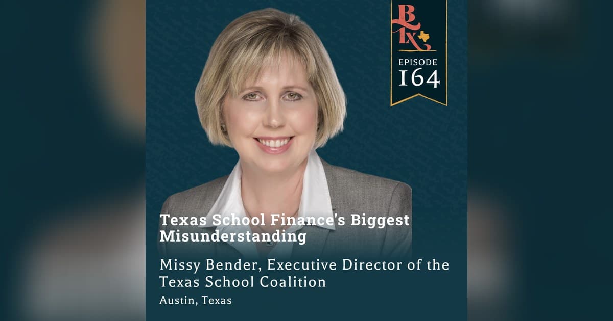 banner image for: Recapture Isn't Robin Hood: Missy Bender Unpacks Texas' $3B School Finance Myth