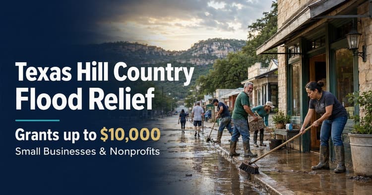 banner image for: As Flooding Strikes Again, LiftFund Launches New Relief Program for Hill Country Small Businesses