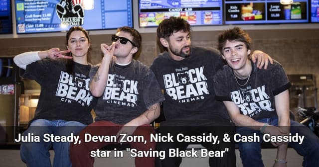 Maine's Cassidy Brothers Debut 'Saving Black Bear' in Local Cinemas