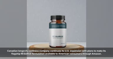 AgeReverse Announces Upcoming Amazon Availability for RESURGE