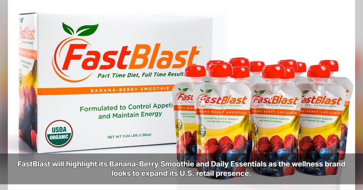banner image for: FastBlast to Showcase Whole-Food Nutrition Products at ECRM