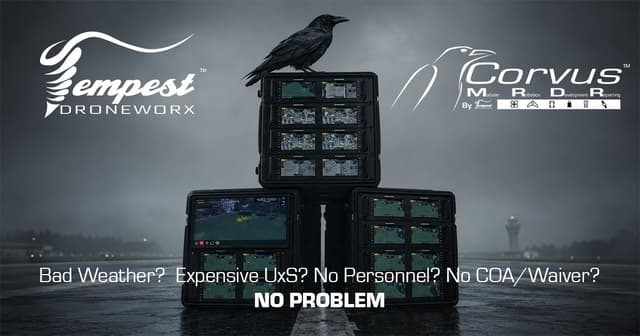Tempest Droneworx Unveils Game-Changing Corvus MRDR™ for Developers