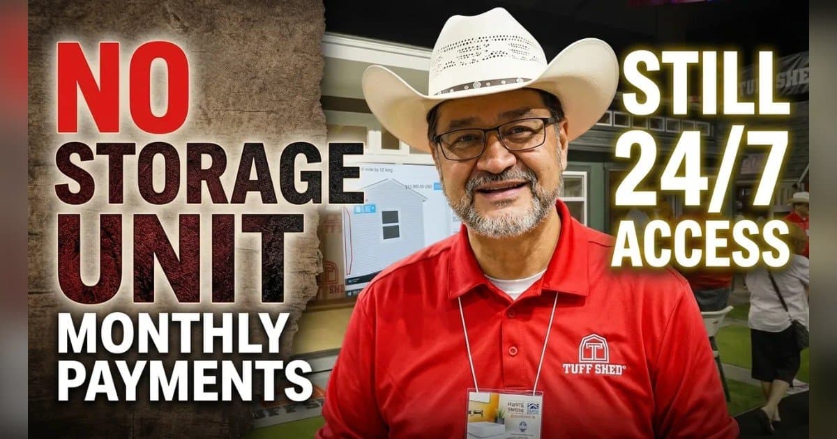 banner image for: Tuff Shed Pitches San Antonio on Ditching Paid Storage for Backyard Builds