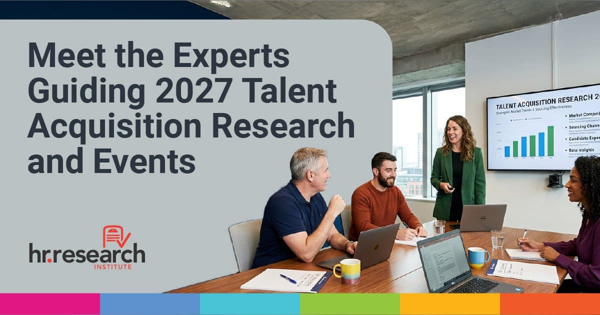 banner image for: New Talent Acquisition Advisory Board to Guide 2027 Research and Industry Insights