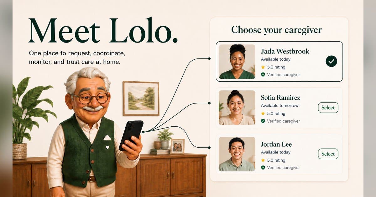 banner image for: LoLo Care Launches Innovative Home Care Marketplace in North Carolina’s Triangle Region