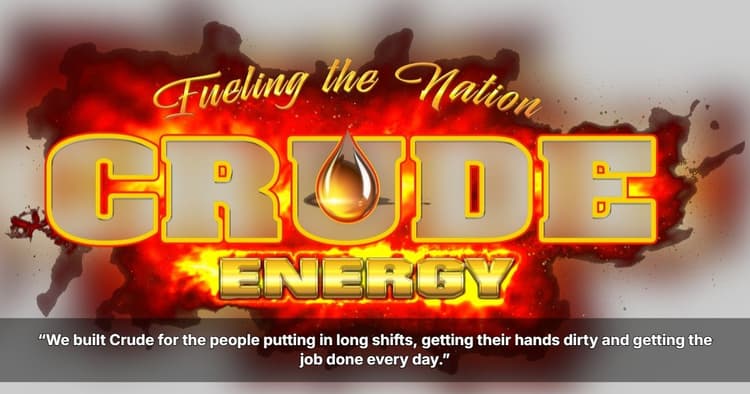 banner image for: Crude Energy Brings Working-Class Beverage Brand to ECRM