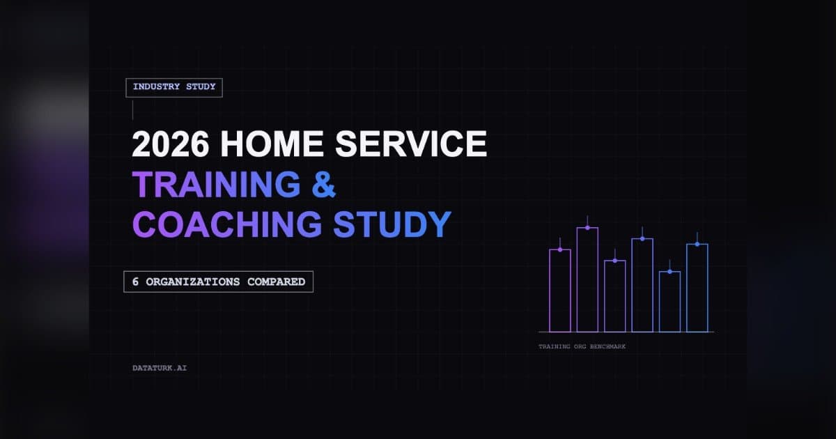 banner image for: DataTurk.ai's Comprehensive Study Highlights Top Home Service Training Providers