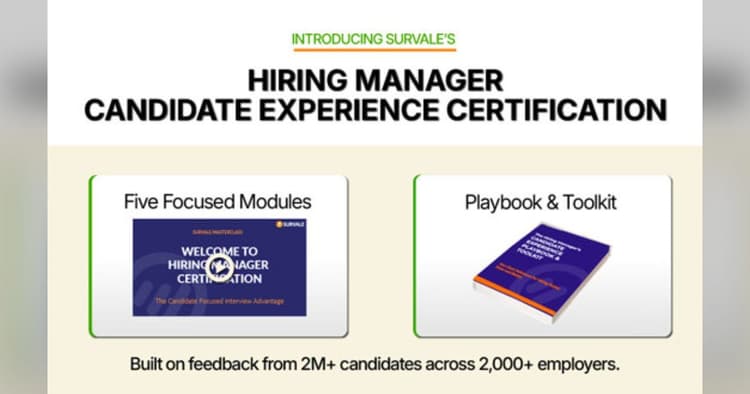 banner image for: Survale Unveils Data-Driven Hiring Manager Certification for Enhanced Candidate Experience