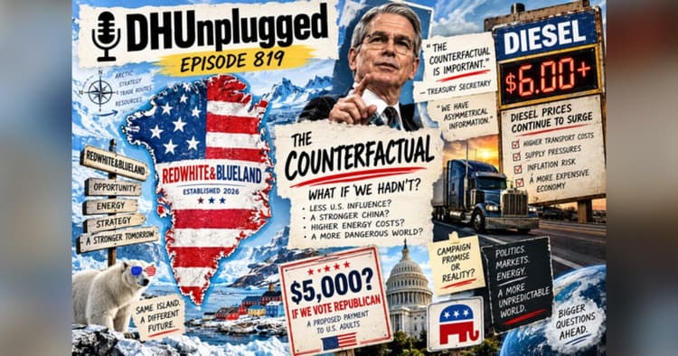 banner image for: Bessent's 'Counterfactual' Defense Draws Fire on DH Unplugged