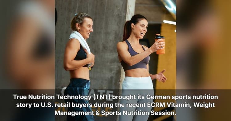 banner image for: TNT Takes German Sports Nutrition Story to U.S. Retail Buyers at ECRM