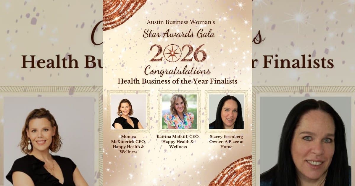 banner image for: North Austin Senior Care Leader Stacey Eisenberg Named Finalist for Austin Business Woman’s 2026 Health Business/Expert of the Year