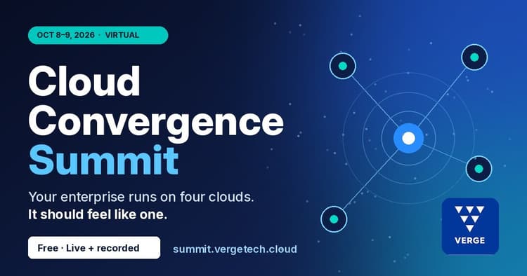 banner image for: Beyond Silos: Verge Technologies Announces Cloud Convergence Summit for Industry Leaders