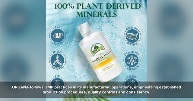 ORGANA Highlights In-House Manufacturing and GMP Practices