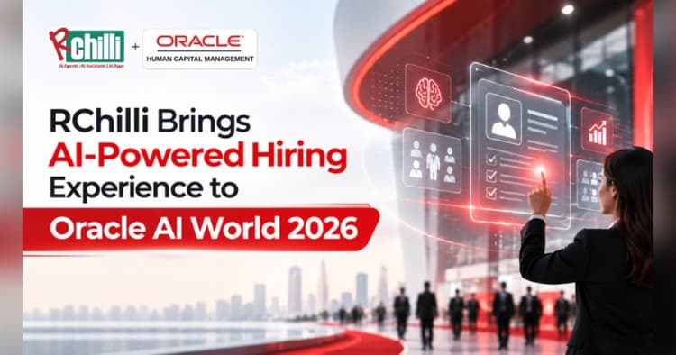 banner image for: RChilli Brings AI-Powered Hiring Experience to Oracle AI World 2026