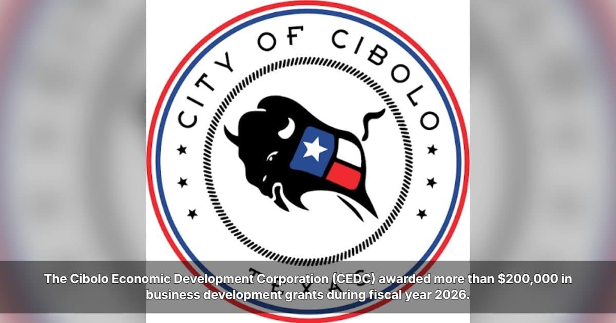 Cibolo Texas EDC Awards Over $200,000 in FY2026 Grants