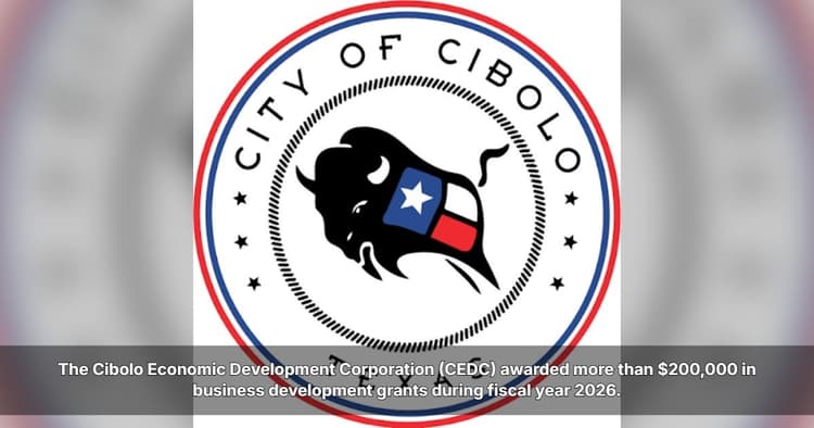 banner image for: Cibolo Texas EDC Awards Over $200,000 in FY2026 Grants