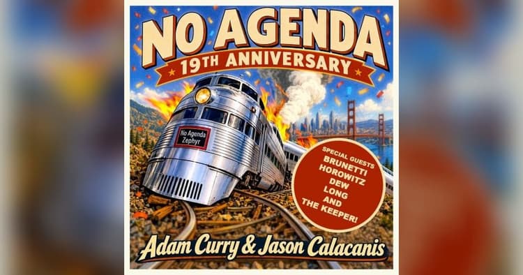 banner image for: No Agenda Signs Off: Adam Curry Confirms Show Ends After 19 Years
