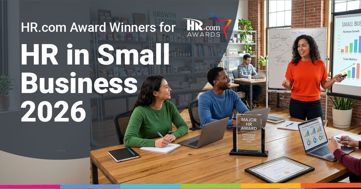 banner image for: HR.com Announces Winners of the 2026 HR in Small Business Awards