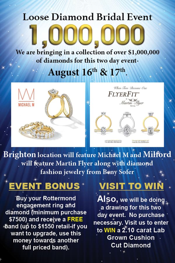 Rottermond Jewelers Hosts Million-Dollar Diamond Event in Michigan